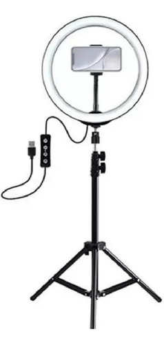 Aro De Luz Led Elegate De 12 Pulgadas 33 Cm Con Tripie