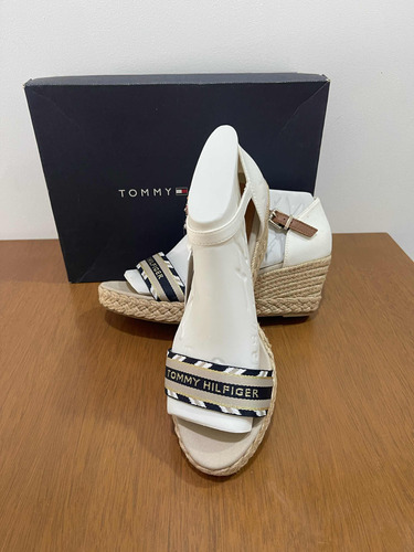 Sandalia De Tacón  Tommy Hilfiger Talla 6mx