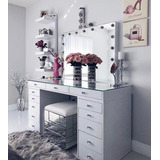 Tocador, Mueble De Maquillaje, Make Up, Estilo Camerino Mdf