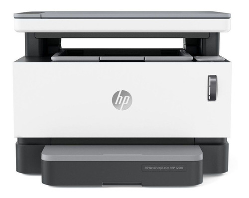 Impresora Multifunción Hp Neverstop 1200a Blanca Y Gris