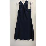 Vestido Azul Marino Lacoste Talle 44