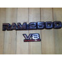 Emblemas Ram 2500 Y V8 Dodge Ram