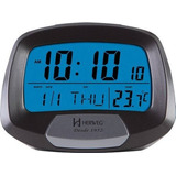 Despertador Digital Herweg 2977 + Calendário + Termômetro