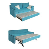 Futon Sofa Cama Divan Sillon 2.00m X 0.85m Chenille Premium