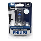 Lampara Philips Bluevision Camiones Omnibus H4bombillas 24v 