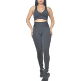 Conjunto Calça Leggin E Top Suplex Para Academia