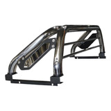 Roll Bar Bronx Acero Inox Base Alta Stop Toyota Hilux 09-15