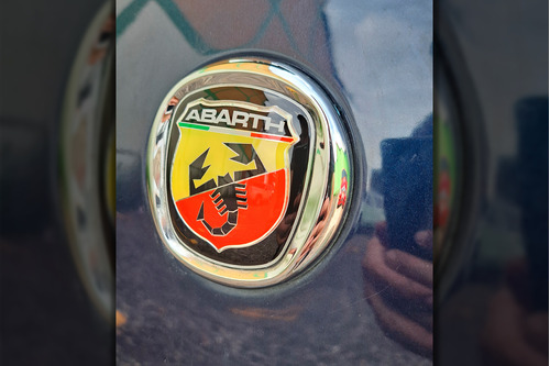 Calcomania/etiqueta Emblemas Fiat Abarth En Resina Designpro Foto 4