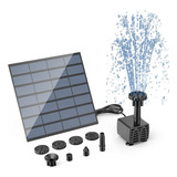 1 Bomba De Fuente Solar Con Kit De Bomba De Agua Solar De