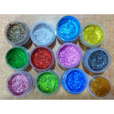 Brillito Glitter Gibre En Gel Pote 15gs.10u. Maquillaje