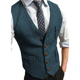 Chaleco De Hombre, Traje De Tweed, Chaleco De Vestir, Chalec