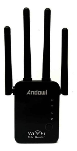Repetidor Wifi 2800m 4 Antenas Amplificador De Sinal