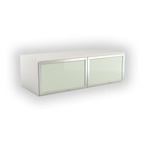 Alacena 1,20x31x30 Puertas Aluminio Rebatibles-mueble-cocina