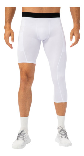 Pantalones Cortos Para Hombre, Mallas Para Leggings, Bolsill