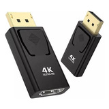 Adaptador Dp De Displayport A Hdmi Con Resolucion 4k