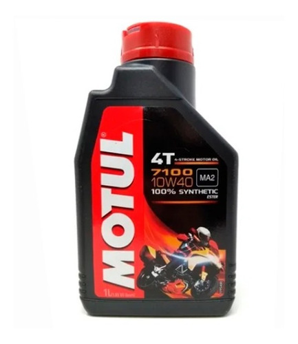 Aceite Motul 7100 10w40 100% Sintéticol 1 L Stockrider