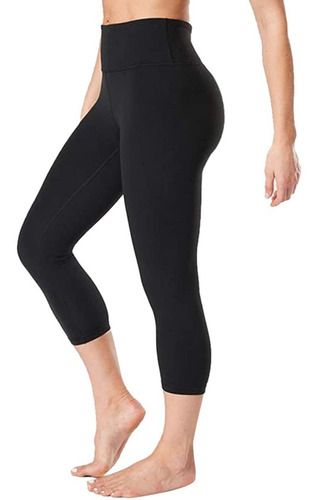 Calça Legging Cintura Alta Corsário Suplex Capri Lisa 