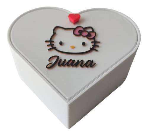 Cajita, Caramelera, Alajero Hello Kitty Personalizable 3d