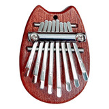 Instrumento Musical De Piano Mini Kalimba, 8 Tonos, De Mader