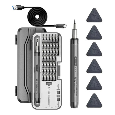 Kit De Destornilladores (46 Piezas) Y Destornillador Eléctri Precisión Inalámbrico Herramientas Triwing Y00 Y0 compatible con Torx T6 T8 T9 T10 con hueco para Nintendo\u002Fxbox\u002Fps4\u002Fps5 control | MercadoLibre