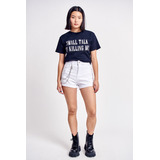 Short High Rise White De Jean Mujer 47 Street