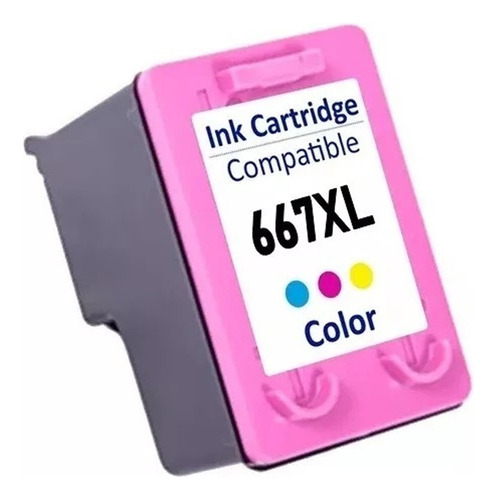 Tinta Para Impresora 667xl Color Capacidad 21ml