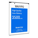 Wavypo Battery For LG G4, 3500mah (upgraded) G4 Bl-51yf Repl