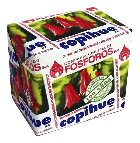 Fosforos Copihue 10 Unidades(5 Display) Super