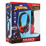 Audifonos Spiderman Con Microfono Volumen Seguro Para Niños