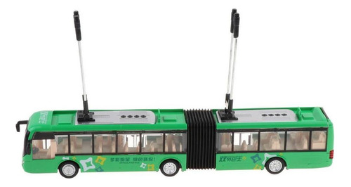 Música Grande City Trolley Bus Toy, Vehículos Para Niños Y N