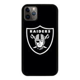 Funda Uso Rudo Tpu Para iPhone Las Vegas Raiders Nfl