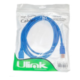 3 Cable Extension Usb 3.0 Macho/hembra De 1.8mts Ulink