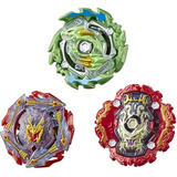 Beyblade Burst Rise Hypersphere Batalla Héroes Paquete De 3