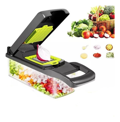 Mandolina Cortador Verduras Multi Picador Vegetales 15 En 1