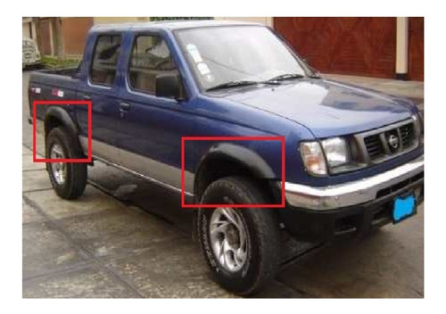 Fender Nissan Frontier 97 - 02 Doble Cabina (4 Piezas)