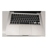 Carcasa  Con Teclado Y Mause Pad  Macbook Pro Modelo:a1278 