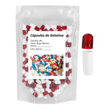 Capsulas Vacias De Gelatina #0 Paquete X 1.000 Unidades