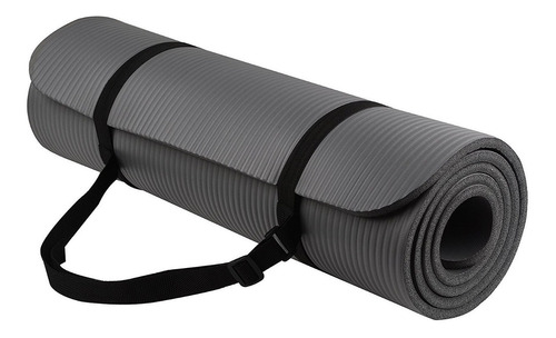 Tapete Ejercicio Yoga Pilates Grueso 12 Mm Goyoga Con Arnés