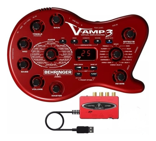 Behringer V-amp 3 Ampli Procesador Multiefecto Guitarra Usb.