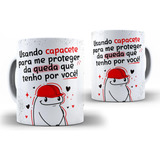 Caneca Usando Capacete Para Nao Cair Dia Dos Namorados Bento