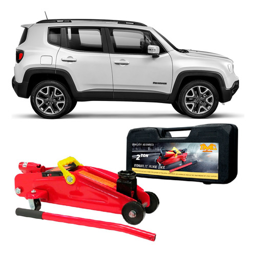 Gata Hidraulica 2 Toneladas Ideal Para Jeep Renegade