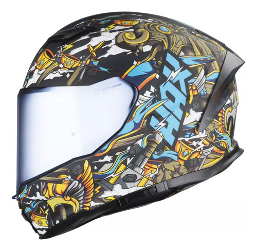 Casco Hax Force Valhalla Azul