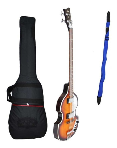 Bajo Tipo Violin Faim 443 Mccartney Funda Correa