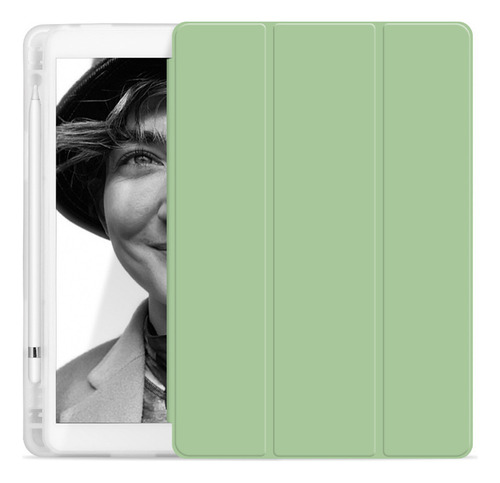 Capa Flip Transparente Para iPad 9ª/8ª/7ª Geração 10.2pol