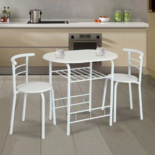 Desayunador 2 Sillas Y Mesa Tipo Industrial Comedor | Envío gratis