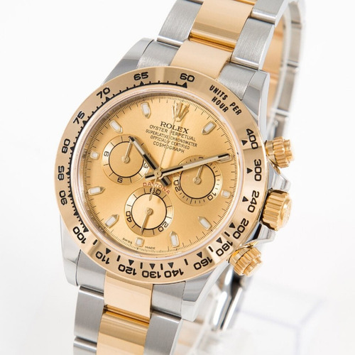 Relógio Daytona  Rolex Masculino Misto Com Caixa