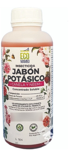 Jabón Potásico Con Neem Y Canela X 500 Cc / Ecomambo