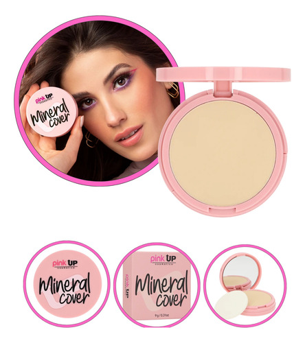 Pink Up, Polvo Compacto Mineral Cover