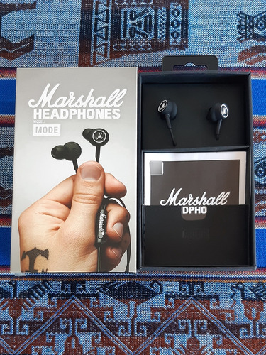 Auriculares Marshall Mode In Ear- Estado 10 Puntos, Sin Uso 