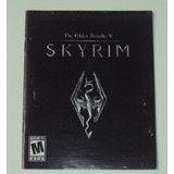 Manual Original The Elder Scrolls V - Skyrim - Playstation 3